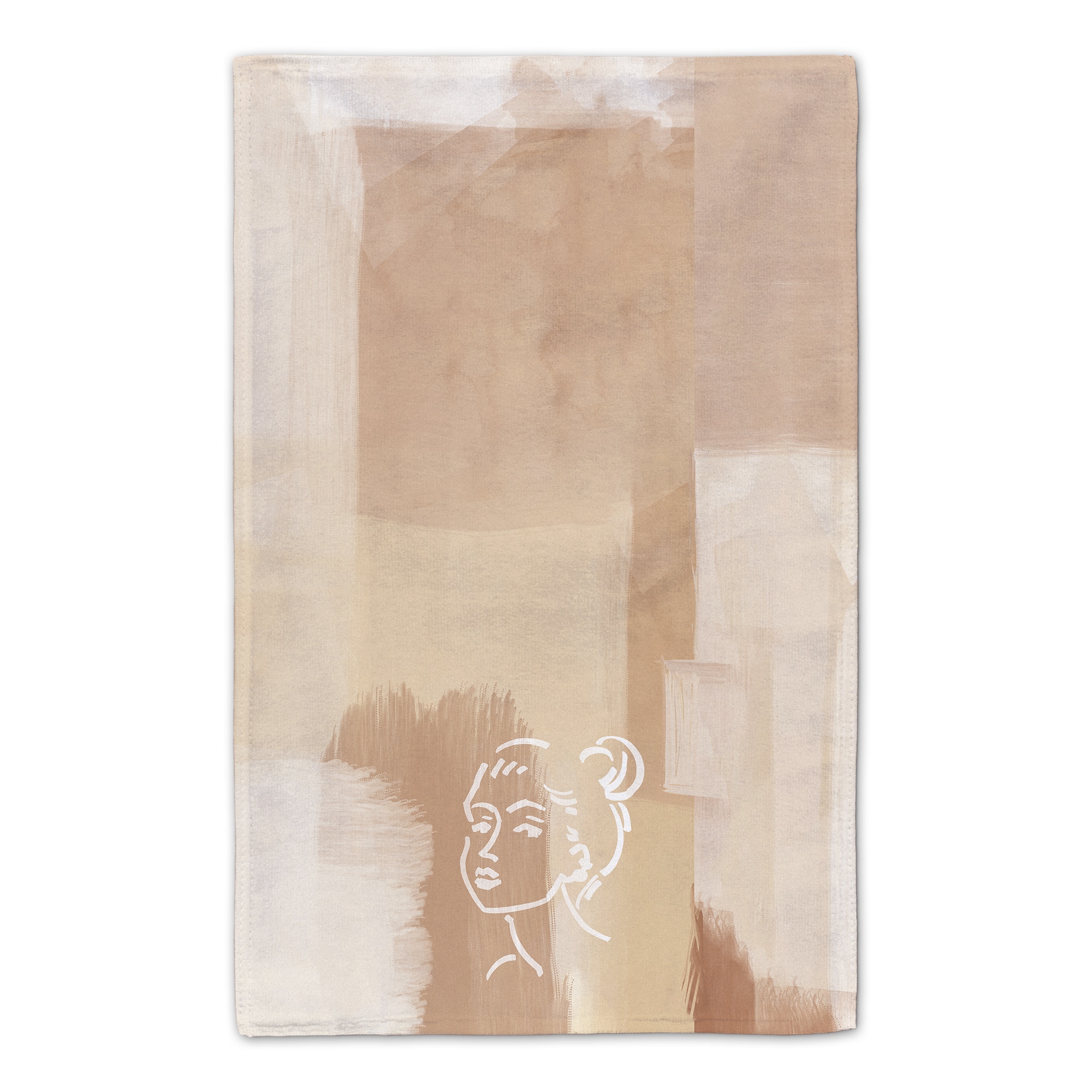 Neutral Desert Girl Towel Set